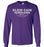 Klein Cain Hurricanes - Design 12 - Purple Long Sleeve T-shirt