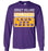 Jersey Village High School Falcons Purple Long Sleeve T-shirt 86
