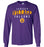 Jersey Village High School Falcons Purple Long Sleeve T-shirt 06
