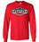 Porter High School Spartans Red Long Sleeve T-shirt 09