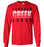 Langham Creek High School Lobos Red Long Sleeve T-shirt 24