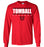 Tomball High School Cougars Red Long Sleeve T-shirt 07