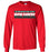 The Woodlands High School Highlanders Red Long Sleeve T-shirt 25