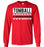 Tomball High School Cougars Red Long Sleeve T-shirt 35