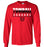 Tomball High School Cougars Red Long Sleeve T-shirt 29