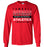 Tomball High School Cougars Red Long Sleeve T-shirt 90