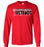 Westfield High School Mustangs Red Long Sleeve T-shirt 22