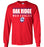 Oak Ridge High School War Eagles Red Long Sleeve T-shirt 07