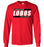 Langham Creek High School Lobos Red Long Sleeve T-shirt 72