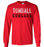 Tomball High School Cougars Red Long Sleeve T-shirt 17
