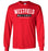 Westfield High School Mustangs Red Long Sleeve T-shirt 21