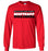 Westfield High School Mustangs Red Long Sleeve T-shirt 25