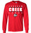 Langham Creek High School Lobos Red Long Sleeve T-shirt 07