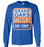 Grand Oaks High School Grizzlies Royal Blue Long Sleeve T-shirt 01