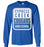 Cypress Creek High School Cougars Royal Blue Long Sleeve T-shirt 01