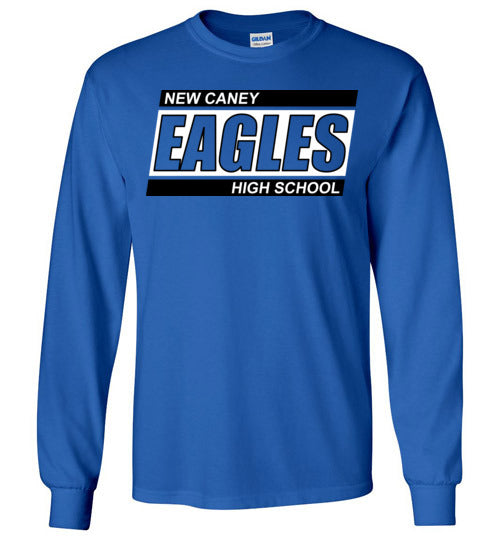 New Caney Eagles High School Royal Long Sleeve T-shirt 72