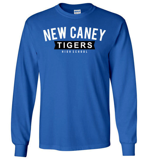 New Caney Eagles High School Royal Long Sleeve T-shirt 21