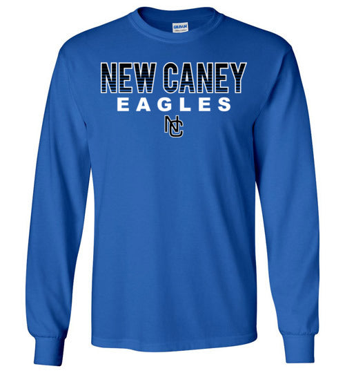 New Caney Eagles High School Royal Long Sleeve T-shirt 24