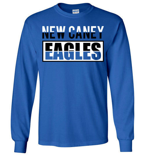 New Caney Eagles High School Royal Long Sleeve T-shirt 31