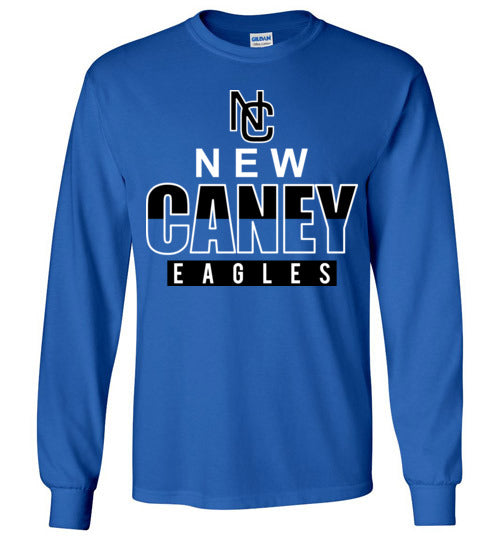 New Caney Eagles High School Royal Long Sleeve T-shirt 23