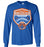 Grand Oaks High School Grizzlies Royal Blue Long Sleeve T-shirt 14