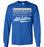 Cypress Creek High School Cougars Royal Blue Long Sleeve T-shirt 48