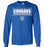 Cypress Creek High School Cougars Royal Blue Long Sleeve T-shirt 49