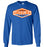 Grand Oaks High School Grizzlies Royal Blue Long Sleeve T-shirt 09