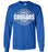 Cypress Creek High School Cougars Royal Blue Long Sleeve T-shirt 11