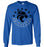 Dekaney High School Wildcats Royal Blue Long Sleeve T-shirt 19