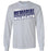 Tomball Memorial High School Wildcats Sports Grey Long Sleeve T-shirt 32