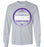 Klein Cain Hurricanes - Design 38 - Grey Long Sleeve T-shirt