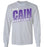 Klein Cain High School Hurricanes Sports Grey Long Sleeve T-shirt 32
