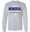 Tomball Memorial High School Wildcats Sports Grey Long Sleeve T-shirt 03