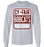 Cy-Fair High School Bobcats Sports Grey Long Sleeve T-shirt 01