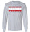 Tomball High School Cougars Sports Grey Long Sleeve T-shirt 25