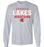 Cypress Lakes High School Spartans Sports Grey Long Sleeve T-shirt 12