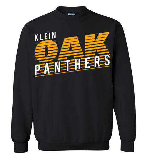 Klein Oak Panthers - Design 32 - Black Sweatshirt
