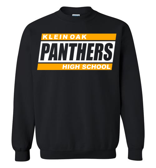 Klein Oak High School Panthers Black Sweatshirt 72