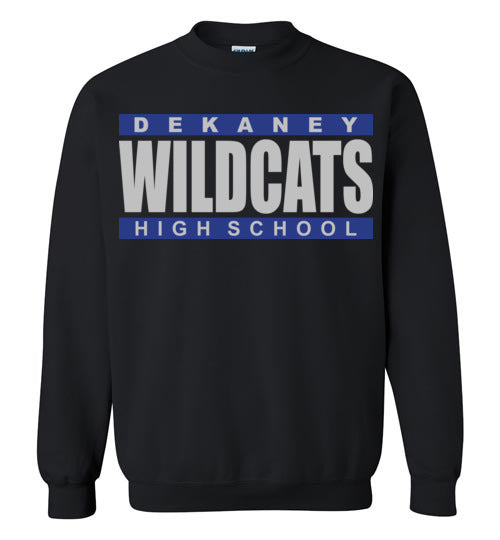 Dekaney High School Wildcats Black Sweatshirt 98