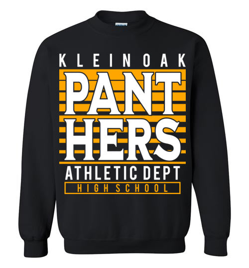 Klein Oak Panthers - Design 00 - Black Sweatshirt