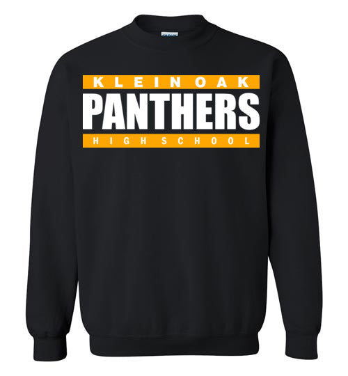 Klein Oak Panthers - Design 98 - Black Sweatshirt