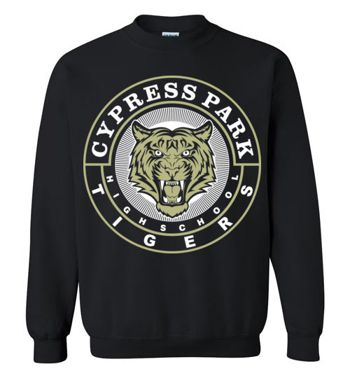 Cypress Park High School Tigers Black Sweatshirt 02