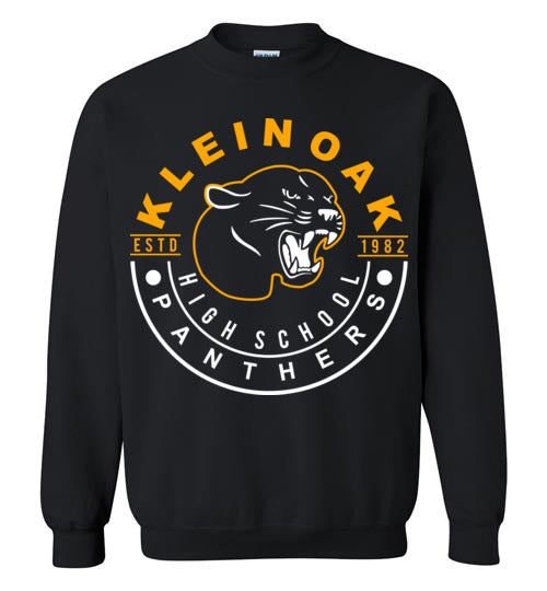 Klein Oak High School Panthers Black Sweatshirt 19