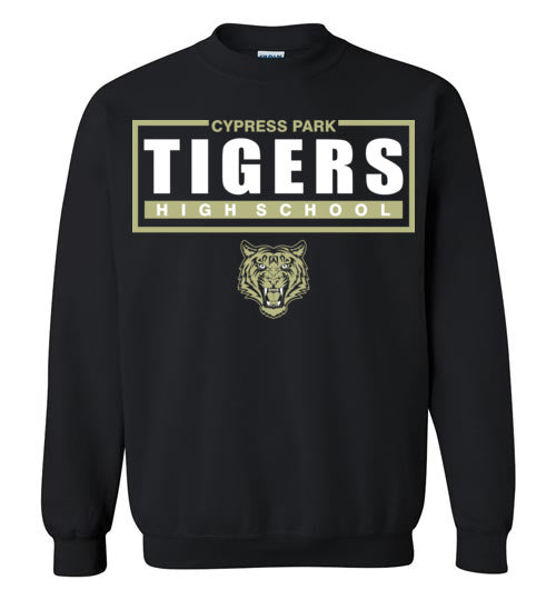 Cypress Park High School Tigers Black Sweatshirt 49