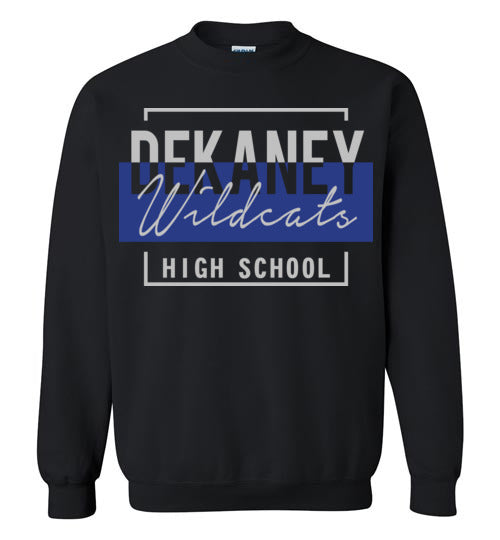 Dekaney High School Wildcats Black Sweatshirt 05