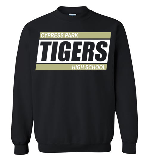 Cypress Park High School Tigers Black Sweatshirt 72