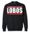 Langham Creek High School Lobos Black Sweatshirt 98