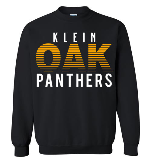 Klein Oak High School Panthers Black Sweatshirt 24