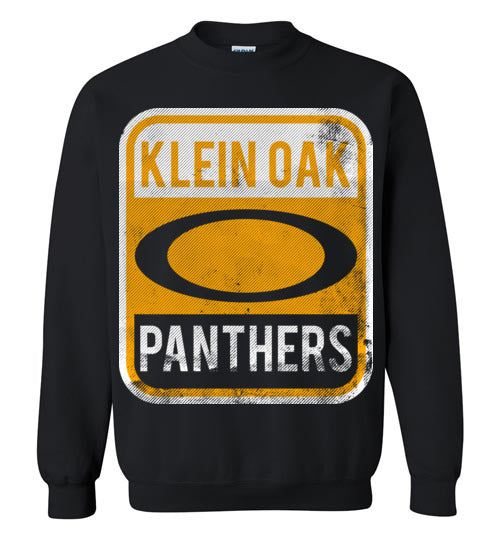 Klein Oak High School Panthers Black Sweatshirt 01